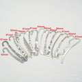 Gold Zinc Alloy Bookmark Charm Pendant for DIY Necklace Bracelet Jewelry Making view 2