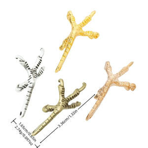 Zinc Alloy Eagle Claw Charm Pendant for DIY Necklace Bracelet Jewelry Making