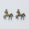 Zinc Alloy Horse Charm Pendant No.201817 for DIY Necklace Bracelet Jewelry Making view 2