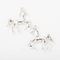Zinc Alloy Horse Charm Pendant No.201817 for DIY Necklace Bracelet Jewelry Making view 3