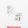 Gold Zinc Alloy Medical Supplies Charm Pendant No.937496 for DIY Necklace Bracelet Jewelry Making view 4