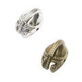 DIY Vintage Zinc Alloy Roman Helmet Small Hole Beads Bracelet Necklace Jewelry Findings view 4