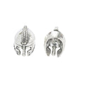 DIY Vintage Zinc Alloy Roman Helmet Small Hole Beads Bracelet Necklace Jewelry Findings view 3