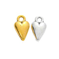 Zinc Alloy Heart Charm Pendant No.057592 for DIY Necklace Bracelet Jewelry Making view 4