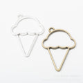 Zinc Alloy Ice Cream Charm Pendant No.629213 for DIY Necklace Bracelet Jewelry Making view 2