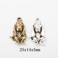 Zinc Alloy Dog Charm Pendant No.845555 for DIY Necklace Bracelet Jewelry Making view 1
