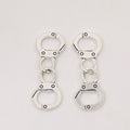 Zinc Alloy Handcuffs Charm Pendant No.735587 for DIY Necklace Bracelet Jewelry Making view 4