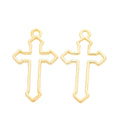 Zinc Alloy Cross Charm Pendant No.691104 for DIY Necklace Bracelet Jewelry Making view 5