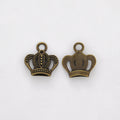 Zinc Alloy Crown Charm Pendant No.242764 for DIY Necklace Bracelet Jewelry Making view 5
