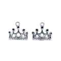 Zinc Alloy Crown Charm Pendant No.306302 for DIY Necklace Bracelet Jewelry Making view 5