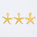 Zinc Alloy Starfish Charm Pendant No.482007 for DIY Necklace Bracelet Jewelry Making view 3