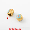 Vintage Zinc Alloy Mixed Large Hole Beads For European Bracelet Necklace DIY Jewelry view 3