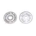 Zinc Alloy Coin Charm Pendant No.236545 for DIY Necklace Bracelet Jewelry Making view 2