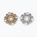 Zinc Alloy Flower Charm Pendant No.236643 for DIY Necklace Bracelet Jewelry Making view 4