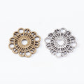 Zinc Alloy Flower Charm Pendant No.236643 for DIY Necklace Bracelet Jewelry Making view 1