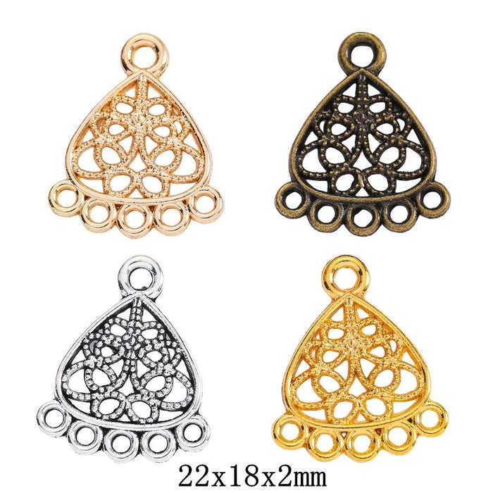Zinc Alloy Charm Pendant No.614022 for DIY Necklace Bracelet Jewelry Making