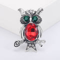 Alloy Owl Brooch For Trendy Animal Clothing Accessories view 6
