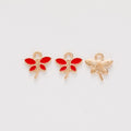 Enamel Dragonfly Metal Charms in Seven Bright Colors view 5
