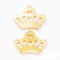 4-Finish Openwork Crown Metal Jewelry Components for Crafts view 5