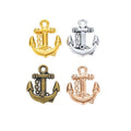 Nautical Anchor Charm in Four Vintage Metal Finishes view 5