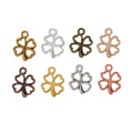Four Leaf Clover Metal Pendant Charms in 8 Distinct Finishes view 5