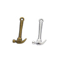 Claw Hammer Metal Charms in Three Finishes for Jewelry Making view 5