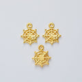 Vintage Spiderweb Charms in Multiple Finishes for Jewelry Making view 5