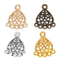 Filigree Teardrop Chandelier Connectors In Four Finishes view 5