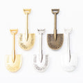 Garden Shovel Metal Charm in 5 Distinct Finishes for Jewelry Making view 5