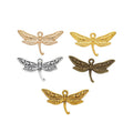 Openwork Dragonfly Metal Charm in 5 Pictured Finishes view 5