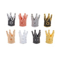 Openwork Crown Metal Charm in 8 Pictured Finishes Jewelry view 5