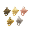 Manta Ray Charm In 5 Metal Finishes For Jewelry Making view 5