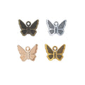 Openwork Butterfly Metal Charms in Four Vintage Finishes view 5