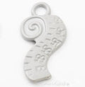Question-Mark Tissue Roll Metal Charms in 5 Pictured Finishes view 5