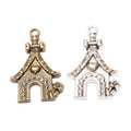 Doghouse Vintage Metal Charm Pendant for Jewelry Making view 5