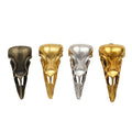 Geometric Bird Head Metal Charm in 4 Distinct Finishes for Jewelry Making view 5
