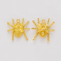 Detailed Spider Charm Metal Pendant for Jewelry Making view 5