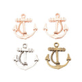 Nautical Anchor Charm in 3 Metal Finishes for Jewelry Making view 5