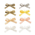 Lace Bow Metal Pendant Charms in 9 Distinct Finishes view 5