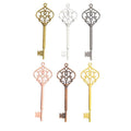 Ornate Key Metal Pendant Charms in 6 Distinct Finishes view 5