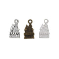 Turreted Castle Charm Metal Pendant for Jewelry Making view 5