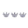 Mini Crown Metal Beads in Nine Finishes for Jewelry Making view 5