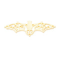 Filigree Bat Wing Connectors in 4 Metal Finish Options view 5