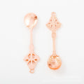 Ornate Miniature Spoon Charm in Multiple Metal Finishes for Jewelry Making view 5