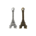 Eiffel Tower Charm Alloy Jewelry Making Component in 2 Finish Options view 5