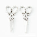 Vintage Scissors Pendant Metal Charms in Three Finishes view 5