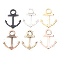 Nautical Anchor Metal Charm in 8 Distinct Finishes for Jewelry Making view 5