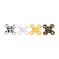 Chinese Knot Connector in 4 Metal Finishes for Jewelry Making view 5