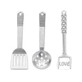 Mini Kitchen Spatula and Slotted Spoon Charms in 4 Styles view 5