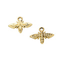 Spread Wing Bee Metal Charms In Five Finishes For Jewelry Making view 5